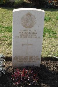 Ismailia War Memorial Cemetery - Highfield, William James